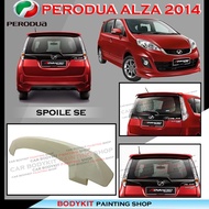 PERODUA ALZA FACELIFT 2014 SE STYLE REAR ROOF SPOILER TAIL TRUNK BOOT LIP WING - MATERIAL ABS BODYKIT