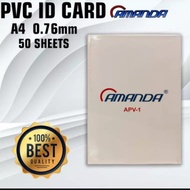 Amanda ID CARD PVC PAPER AMANDA ID CARD PAPER/