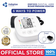 Indoplas Digital Automatic Blood Pressure Monitor EBP305 with Adapter