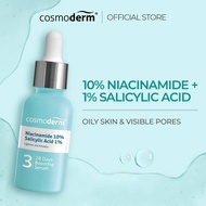 Cosmoderm Niacinamide 10% Salicylic Acid 1% 28 Days Boosting Serum 30ml