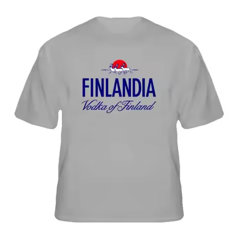 Finlandia Classic Vodka Finland Drink T Shirt