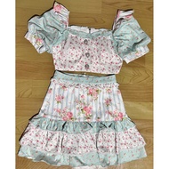 Mint Green Floral Set Blt Brand