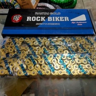 Gold Motorcycle Chain 520-130