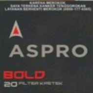 Rokok Aspro Bold 20 batang