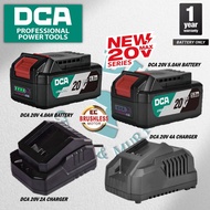 DCA 20V Battery 4.0AH 5.0AH / 20V Charger 2A 4A ( Original DCA Brand )