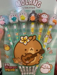 Molang Stationery Set 韓國萌浪兔文具套裝