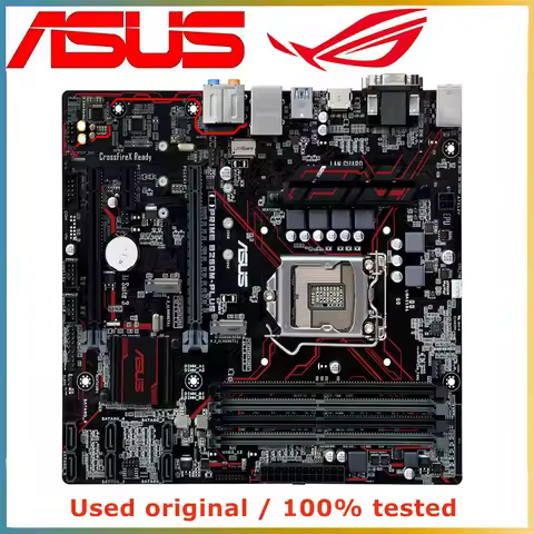 For Asus PRIME B250M-PLUS Motherboard Desktop Intel B250 DDR4 Original Motherboard LGA 1151 i7/i5/i3