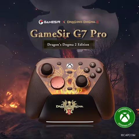 GameSir G7 Pro Dragon's Dogma II Wireless Xbox Gaming Controller for Nintendo Switch 2, Android, iOS
