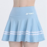 YONEX Halfskirt ปลอมชุด2ชิ้นกระโปรงเทนนิสกีฬาระบายอากาศได้ดีกระโปรงกีฬากระโปรงสวมวิ่งฤดูร้อนกระโปรงสั้นเอวสูงโยคะของผู้หญิงกระโปรงกีฬากางเกงกระโปรงมืออาชีพดูดซับเหงื่อ