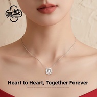 WU YUE JEWELRY | Luxury 990 Sterling Silver Clavicle Necklace