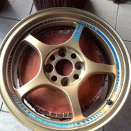 Sticker Rim RAYS GRAMLIGHT 57c Complete Bibir Cheap Limited