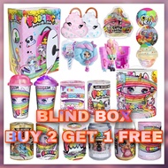 Surprise eggs Blind box Unicorn Roll-On Can Blind Box Shake Slime DIY Poopsie Sparkly Cutie kids Blind Bag Toys surprise box for children