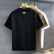 baju ootd baju ootd lelaki baju t shirt lelaki Baju kemeja minimalis berat 32g T-shirt lengan pendek
