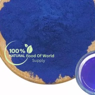 Blue Spirulina Powder 100g organic 蓝色螺旋藻粉 Superfood Edible Blue Algae Protein Powder Phycocyanin Extract 蛋白