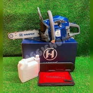 HARPER เลื่อยยนต์ รุ่น HP540 0.6HP 11.5นิ้ว (สีเงิน) เครื่องยนต์ 2จังหวะ GASOLINE CHAIN SAW เลื่อย เ