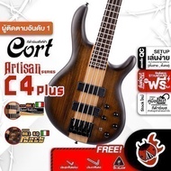 Express Delivery In Bangkok.&Pri Cort C4 Plus Color Antique Brown Burst Electric Bass C4 Artisan Ser