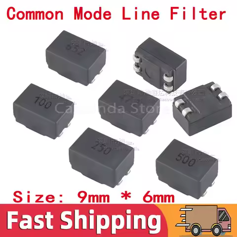 5pcs SRF0905 Common Mode Inductor Inductance Molding Choke Coil Power Filter SMD 10uH 25uH 50uH 250u