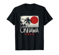 Okinawa Japan Holiday Nihon Nippon Ikigai Retro Vintage T-Shirt