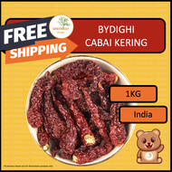 Cabai Kering / Dried Chili (Bydighi) 辣椒干 1kg