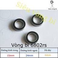 Bearing - Bearing code 6802rs - Standard 15*24*5mm