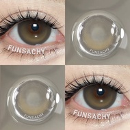 (COD)HAWAII คอนแทคเลนส์ คอนแทคเลนส์แฟชั่น สีฟ้า/สีน้ำตาล/สีเทา ตาโต เลนส์น่ารักๆ glam contact lens ก