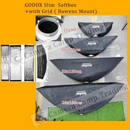 Godox Slim Softbox Stripbox SB-BW SB-FW 22x90cm 30x120cm 50x130cm 35x160cm (Bowens Mount)