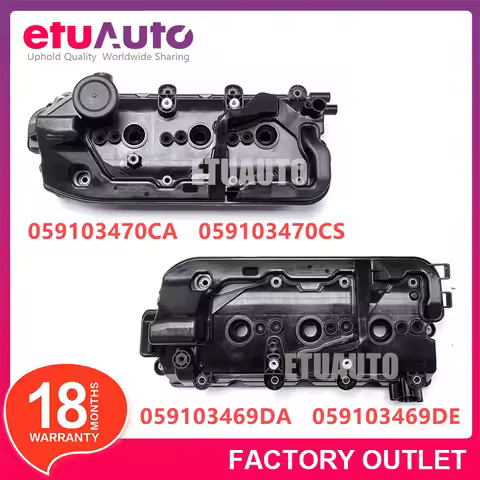 For Audi A5 A6 A7 Q5 Q8 VW Touareg 3.0T Engine Valve Cover 059103469DA 059103469DE 059103470CA 05910
