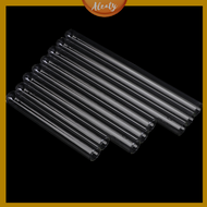 Aleaty💝 10pcs/lot Transparent Pyrex Glass Blowing Tubes Long Thick Wall Test Tube