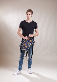 Solis熱帶天堂鳥10吋平板電腦包-多種背法-熱帶桔