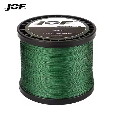 JOF 8 Strand Japan Braided Line Multifilament Fishing Line 300M 500M 1000M Carp Fishing Accessories 