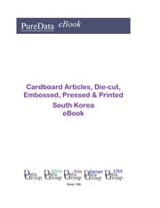 Cardboard Articles, Die-cut, Embossed, Pressed &amp; Printed in South Korea Editorial DataGroup Asia