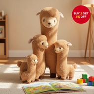 Charming Sheep Llama Plush Toys Lovely Alpaca Dolls Cozy Stuffed Pillow Home Gift