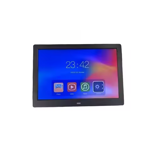 10/12/13/14/15/17 Inch Digital Photo Frame with Remote Control, Electronic Picture Frame Gift for Fa