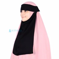 Flap Niqab Poni Pulldown Sifon Alsyahra Exclusive