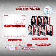 [BABYMONSTER] อัลบั้ม 1st MINI ALBUM [BABYMONS7ER]