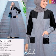 Original Nibras Gamis Dress NB B23