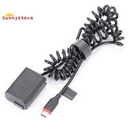 NP-FW50 Dummy Battery DC Power AC Adapter AC-PW20 for Alpha A6400 ILCE-6400 6500 6300 6000 5100 5000