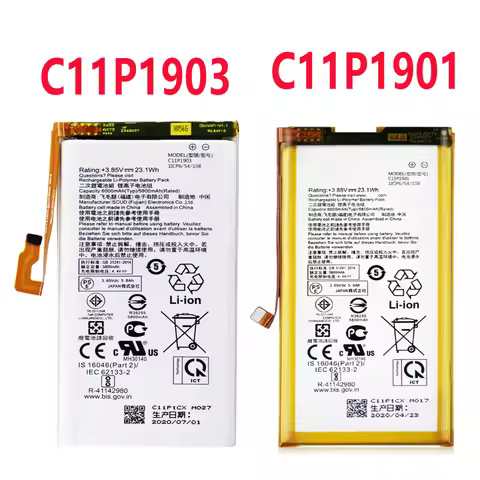C11P1901 C11P1903 6000mAh Replacement Phone Original Battery For ASUS ROG 2 ROG Phone 3 ROG3 ZS661KS