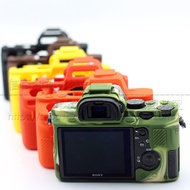 Ready Stock#适用于索尼A7M4 A a74 Micro Single Digital Camera Silicone Case Protective Case Anti-Wear Anti