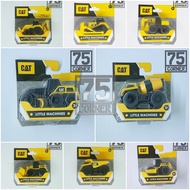[ 75 CORNER ] Funrise Caterpillar Little Machines CAT Dump Truck Backhoe Loader Wheel Excavator Bull