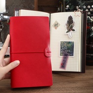 Travelers Notebook A6 Artistic Retro Youth Planner Boys Travel Diary Book Girls High Aesthetic Plann