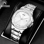 Aiyishi đồng hồ cho nam giới nhập khẩu Phong Trào Đồng hồ nam Độc Đoán lịch dạ quang không thấm nước