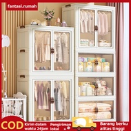 Baby Wardrobe Plastic Children's Wardrobe Container Model Wardrobe Storage Box Wardrobe Children's W