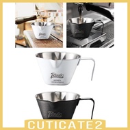 [Cuticate2] Espresso Glass Portable Scale Cups Tea 100ml Espresso Mini Measuring Cup for Restaurant Kitchen Tools Party