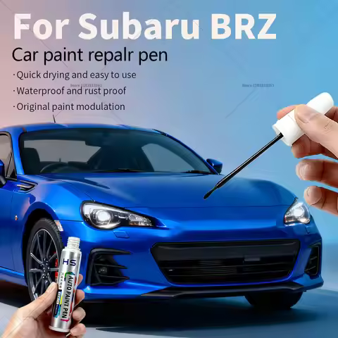 For Subaru BRZ Car Paint Repair Pen Touch Up Scratch Remover DIY Auto Accessories Black C4B White 37