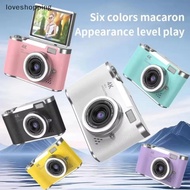 loveshopping 4K Digital Camera 48MP Resolution 8x Digital Zoom 180° Flip Screen Selfie Camera Studen