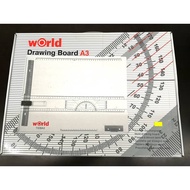 World Drawing Board A3 Technical Drawing Board (TIDBA3)