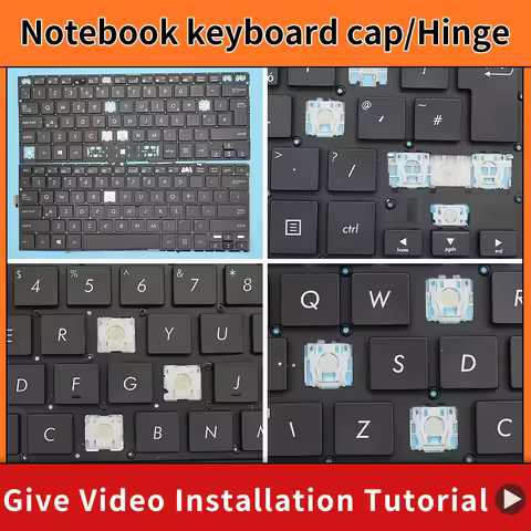 Replacement Keycap Key cap Hinge for ASUS ZenBook UX310 UX310UA UX310UQ UX410 UX410UA UX410UQ U4000 