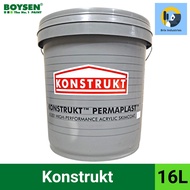 Boysen Konstrukt Permaplast K-201 16 Liters (Pail) High-Performance Acrylic Skimcoat Brix Industries
