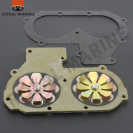 61N-13610-01 648-13645-A0 Reed Valve Assy With Gasket For Outboard Motor C25 C30 CV25 CV30 25HP 30HP